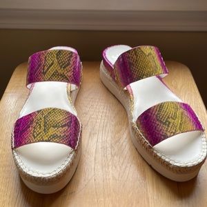 Leather Slide NWT Size 8